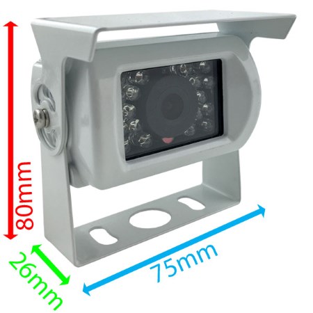 7 inch mirror mount monitor and reversing camera system for motorhomes