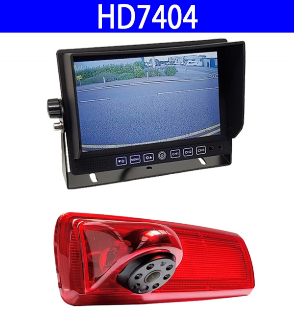 Vauxhall Vivaro brake light camera and dash mount  monitor