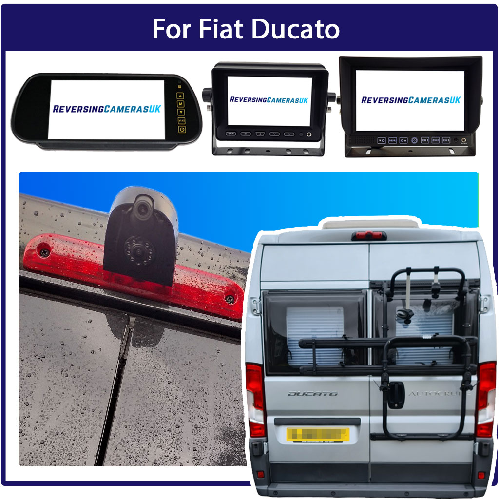 Fiat Ducato Brake Light Reversing Camera Solutions - Reversing Cameras UK