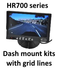 HR700 reversing camera systems