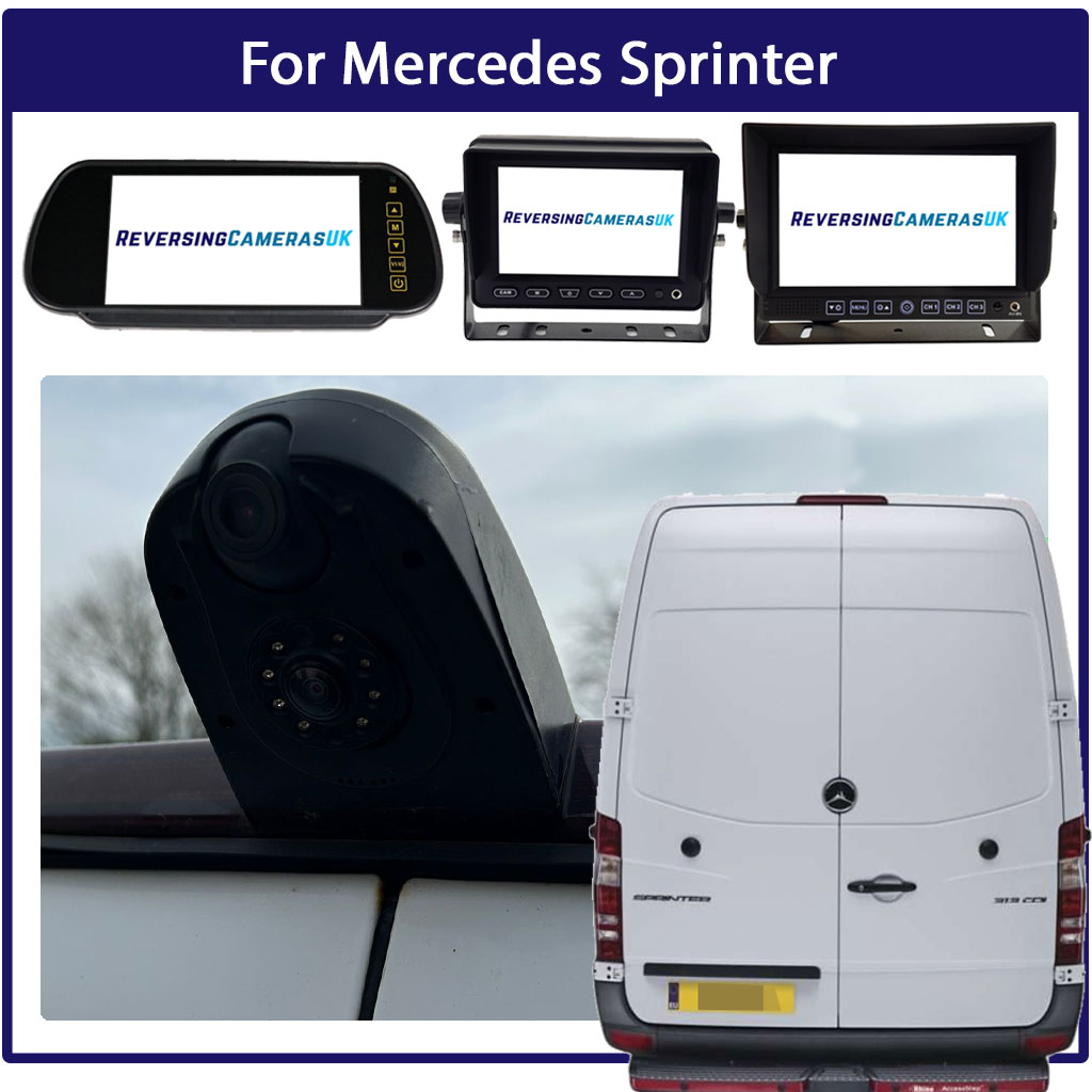 Mercedes Sprinter Integrated Brake Light Reversing Cameras Reversing
