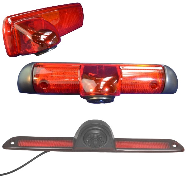 Brake light reversing cameras