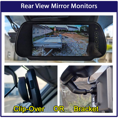 Rear View Monitors - Reversing Cameras UK
