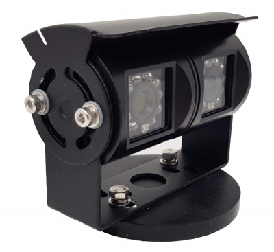 Magnetic reversing camera mount