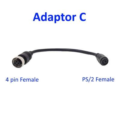 4 pin to PS2 adaptors