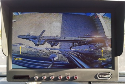Ford Transit Custom Brake Light Camera LED style