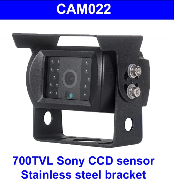 CCD bracket reversing camera with 4 pin connectors PAL