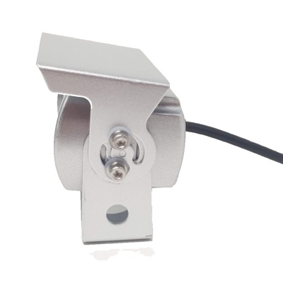 Silver CCD bracket camera with stainless steel bracket