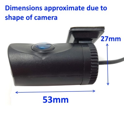 Window flush mount camera