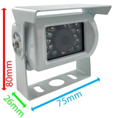 CCD reversing camera for motorhomes