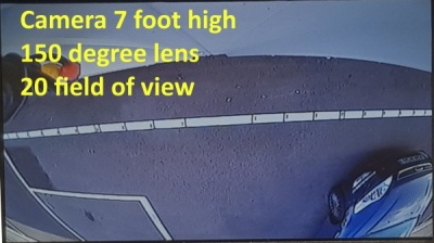 Small CCD mini bracket reversing camera