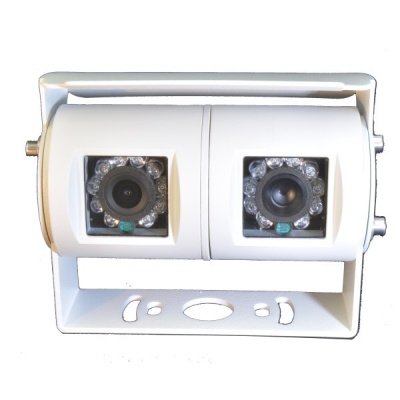Twin lens CCD reversing camera with Sony 700 TVL CCD sensors