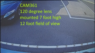 Mini bracket CCD reversing camera