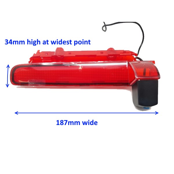 Dash monitor and T5 brake light camera - barn door version