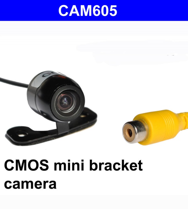 CMOS mini bracket reversing camera with mirror normal trigger