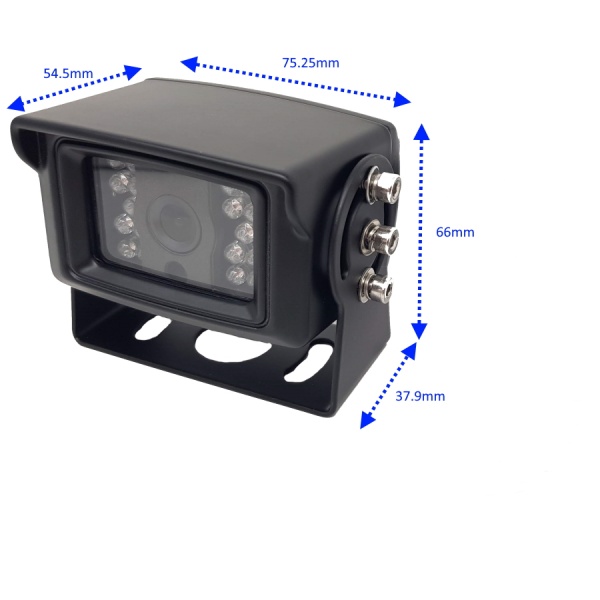 CCD reversing camera with mirror normal switch