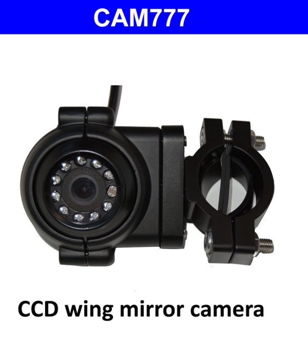 CCD wing mirror camera for HGV