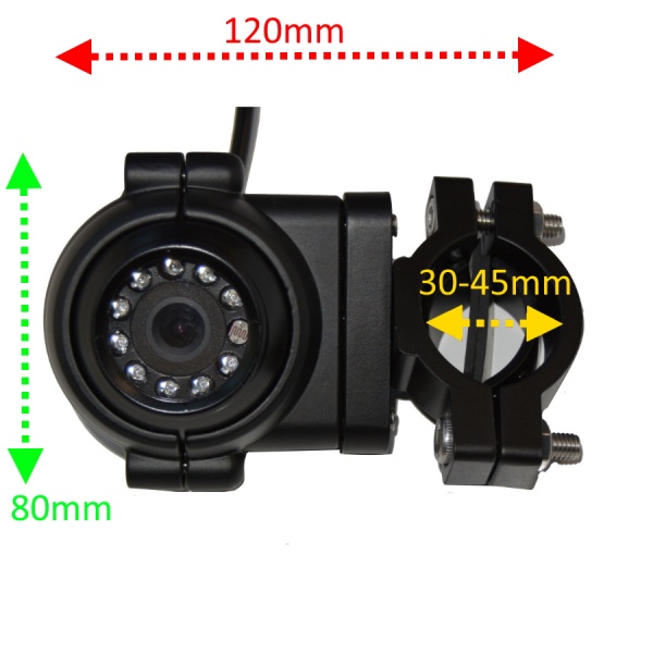 CCD wing mirror camera for HGV