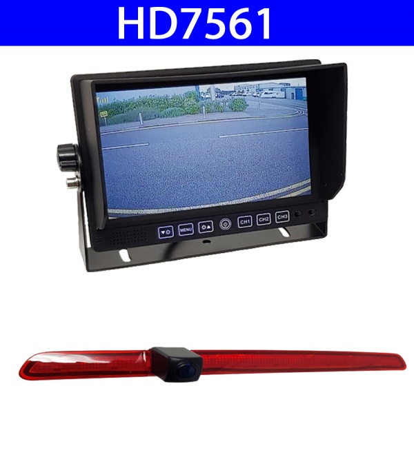 T6 VW Transporter brake light camera and dash mount monitor