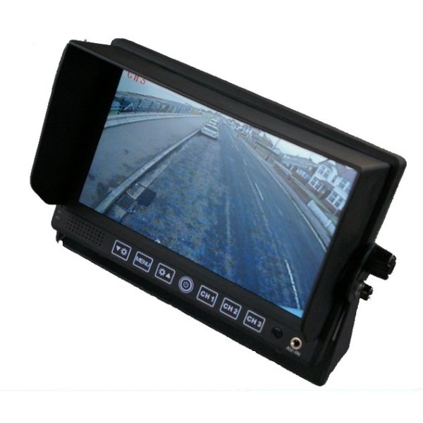 Heavy duty 7 inch rear view monitor