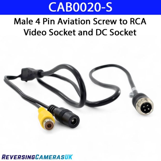 Reversing Camera Adaptor Cables | Reversing Cameras UK - Reversing ...