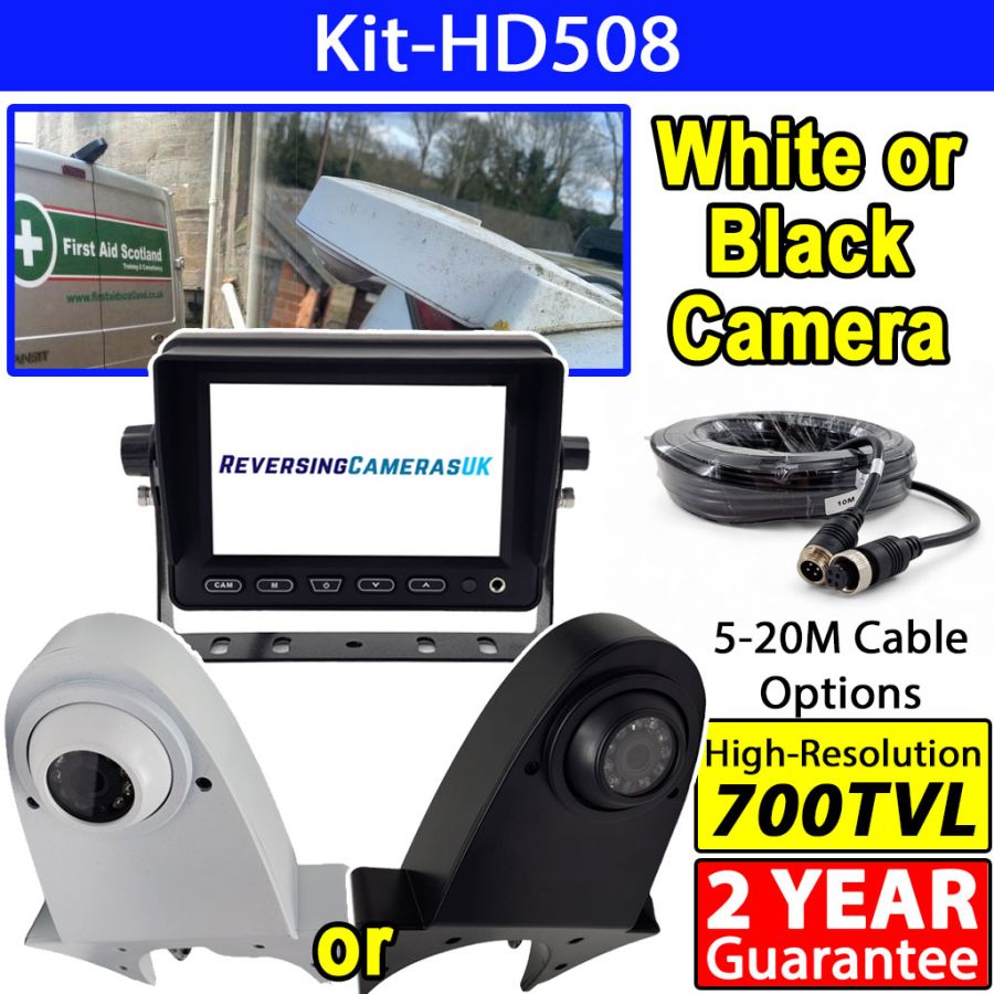 Sony CCD Roof Mount Reverse Camera System with 5 inch Heavy Duty ...