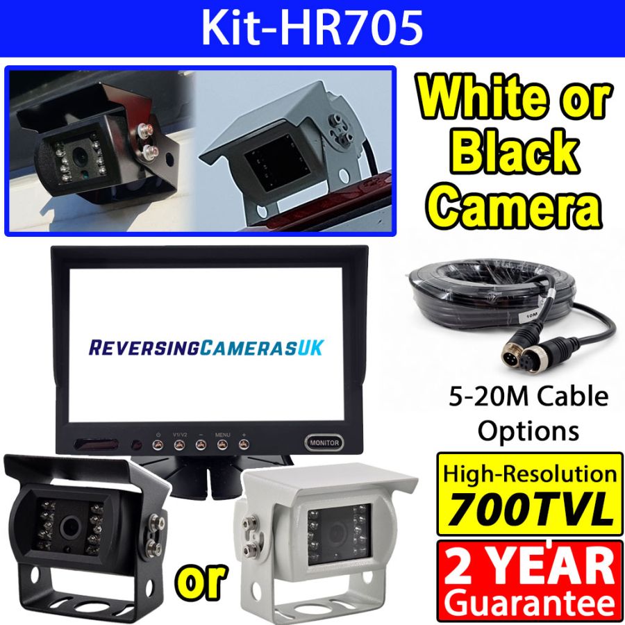 7 Inch 4 Channel Reverse Monitor 7