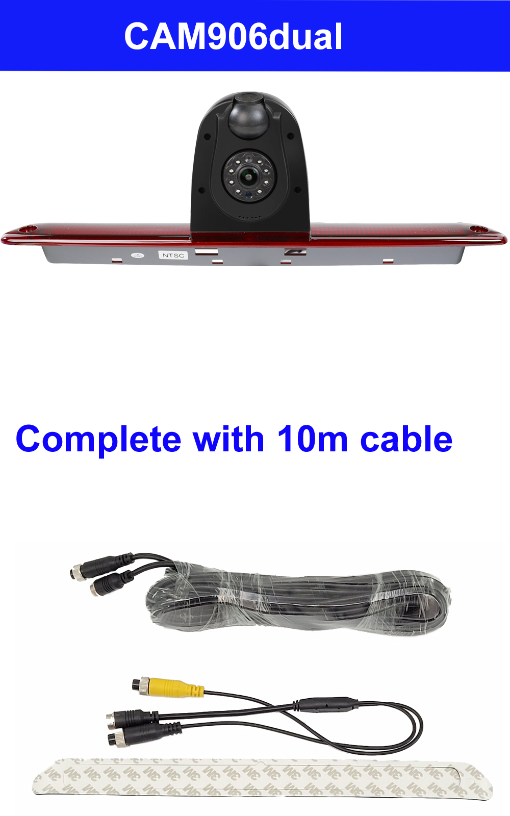 Mercedes Sprinter dual lens reversing camera