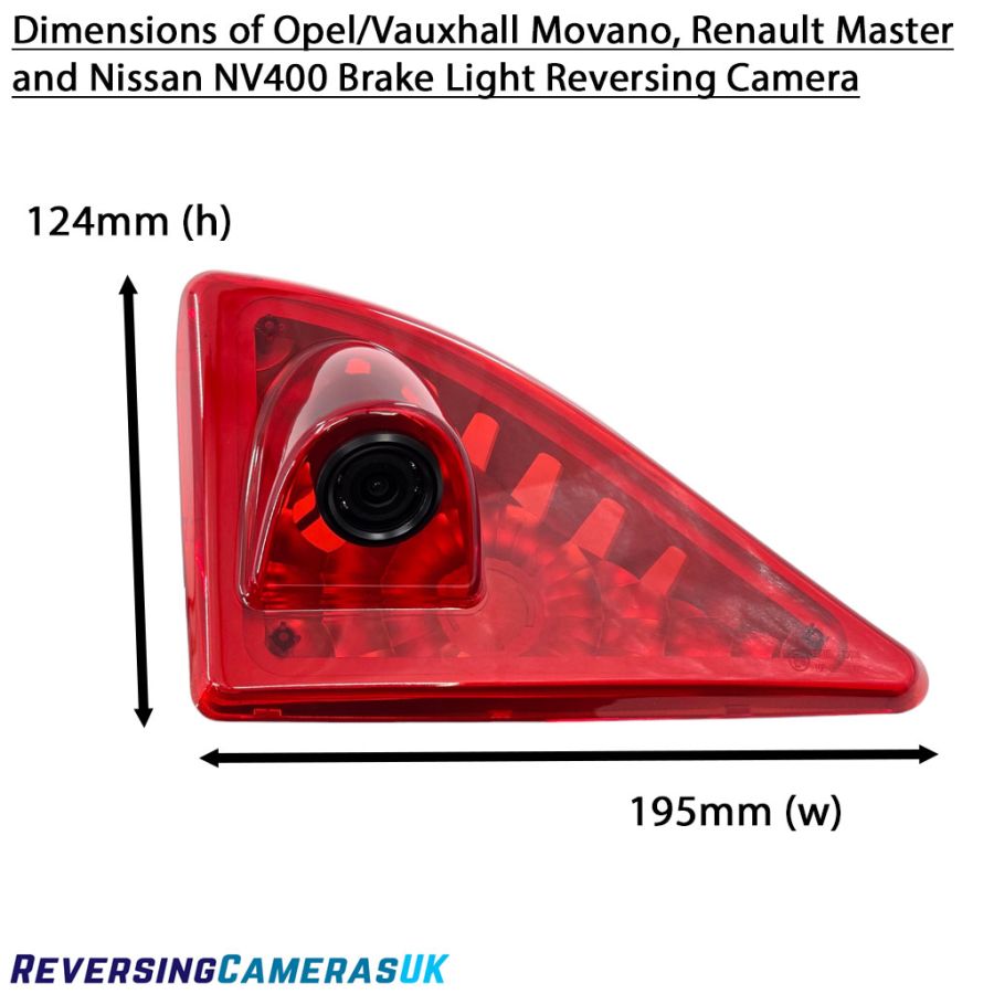 Brake Light Reversing Camera Kit with 7
