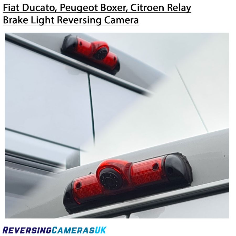 Brake Light Reversing Camera with 7