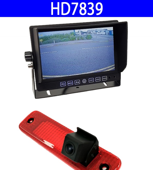 Stand on dash monitor and Ford Transit Mk7 Brake Light Camera