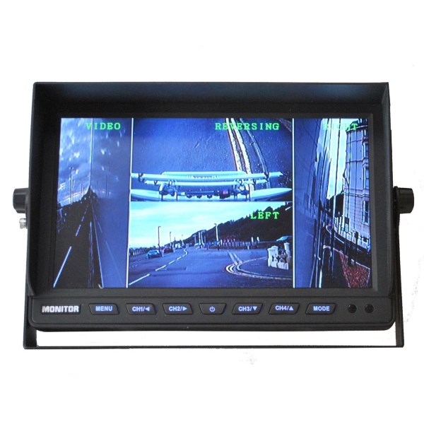 10 inch heavy duty quad screen monitor Reversing Cameras UK