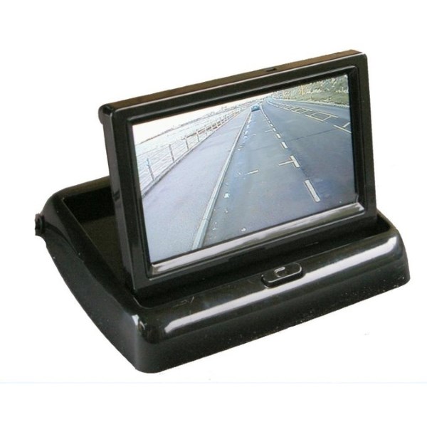 4 inch flip up rear view monitor