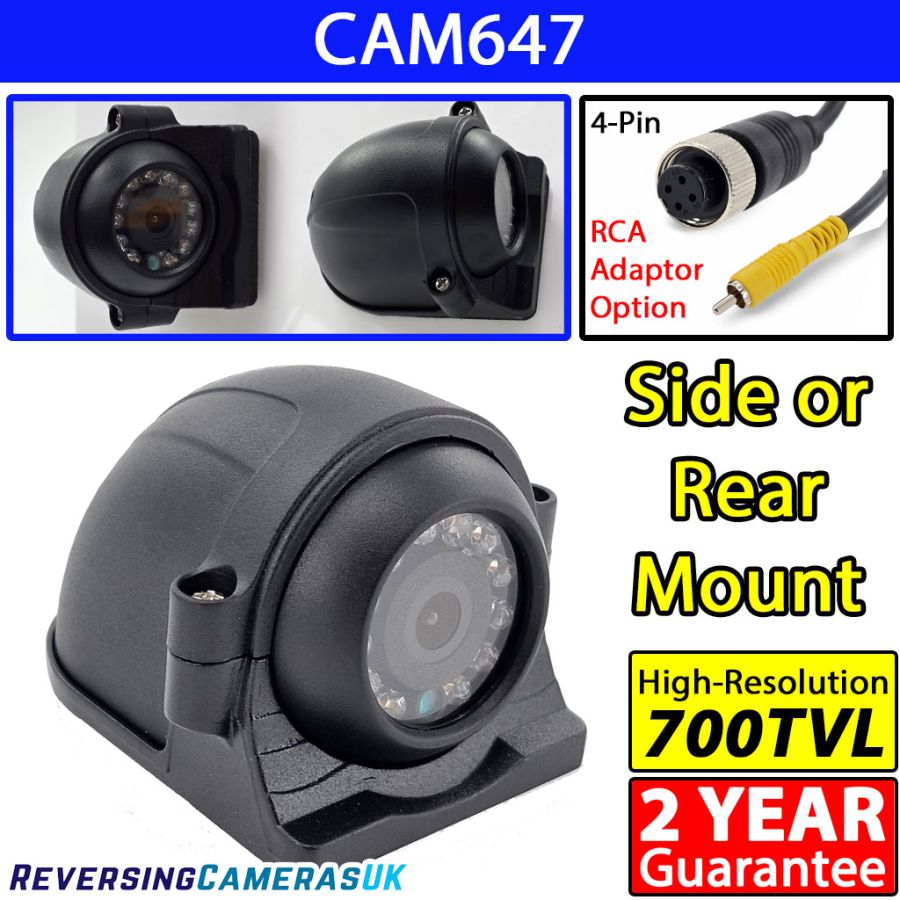 Sony CCD Side View or Reverse Camera - Reversing Cameras UK