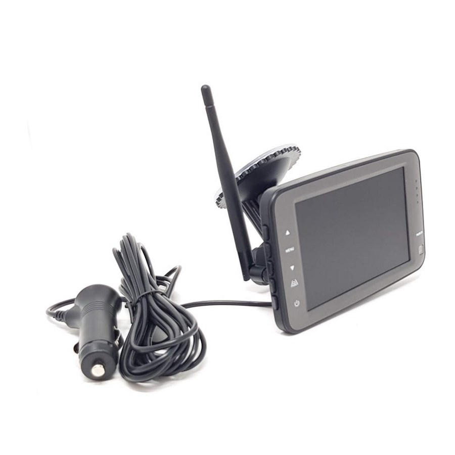 5 inch digital wireless suction mount monitor