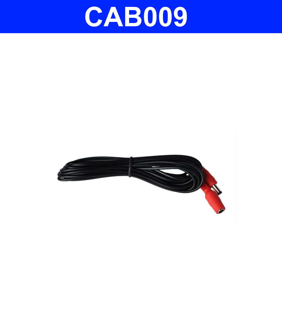 5m Power extension cable for reversing camera