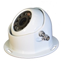 White CCD Dome Camera
