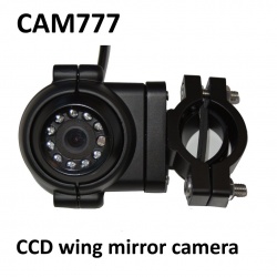 CCD wing mirror camera for HGV