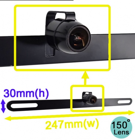 Behind number plate bracket reversing camera 700TVL | CAM801