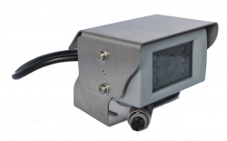 Bracket CCD reversing camera polished stainless steel bracket