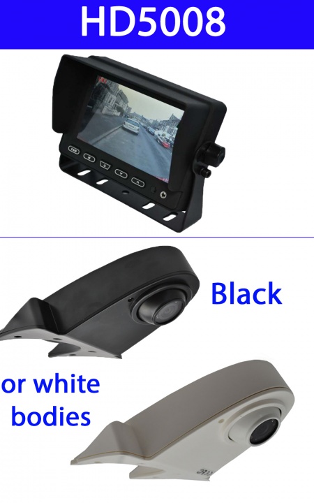 5 inch stand on dash monitor and VANCAM reversing camera