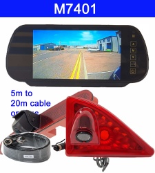 Renault Master Brake Light Camera and Mirror Monitor