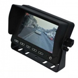 Heavy duty 5 inch rear view monitor