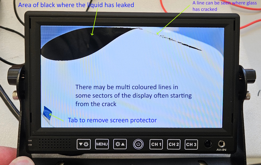 Replacing a monitor - Reversing Cameras UK